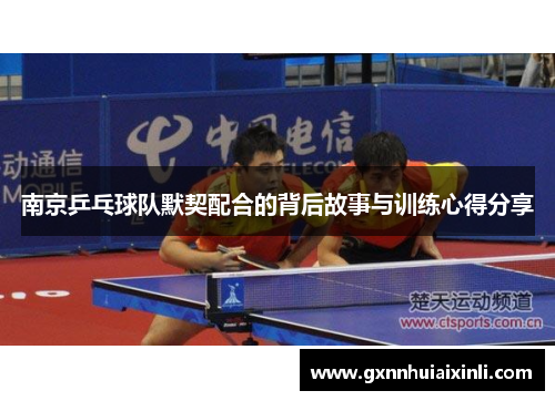 南京乒乓球队默契配合的背后故事与训练心得分享